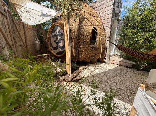 Cabane Le Nid Marin piscine à 500m de la plage