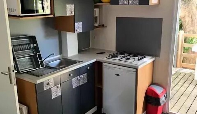 Camping Les Fouguières* - Mobile Home Classic Eco + Louisiana 3 Rooms 4 People