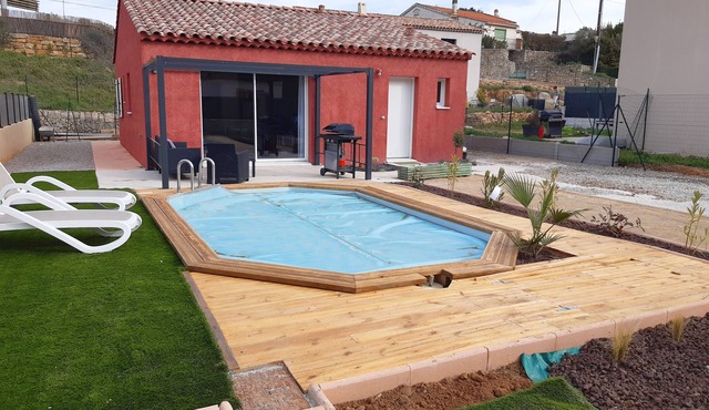Carcès, house in Provence, swimming pool, six people