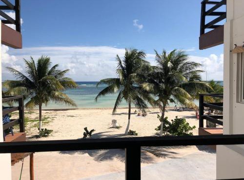 Casa Atún Mahahual, vista al Mar Caribe