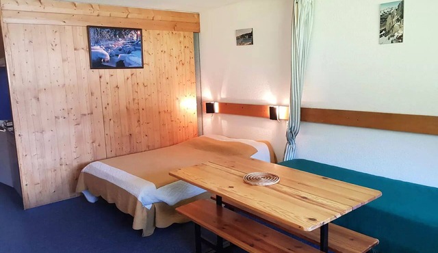 Cascade Residence - Studio for 3 people in Arc 1600, ski to the feet and close to shops