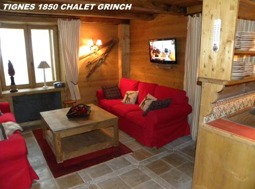 CHALET GRINCH 90m2, 3 Sdb, skis aux pieds, wifi