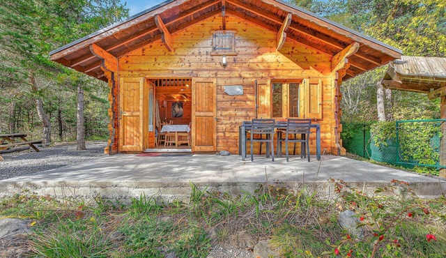 Chalet "Le Mazet" with Mountain View, Private Terrace & Wi-Fi