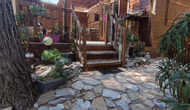 Chalet with jacuzzi from June to September