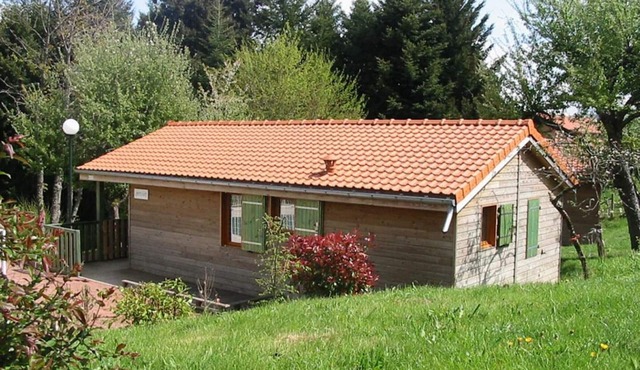 Chalet with private terrace, pets allowed