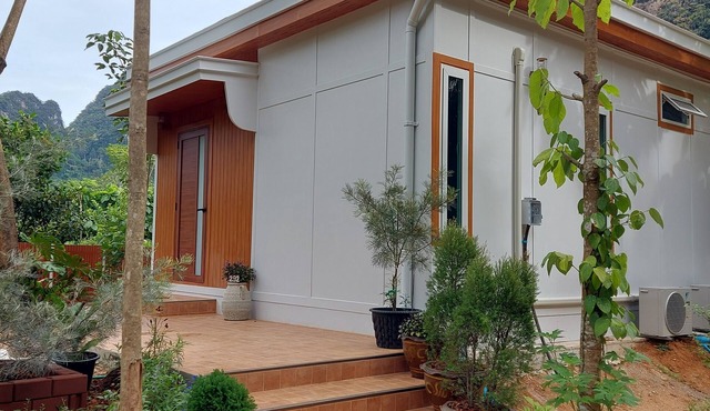 Cozy Tiny 2Beds House Nature Retreat with Mountain Views - Near Aonang Krabi
