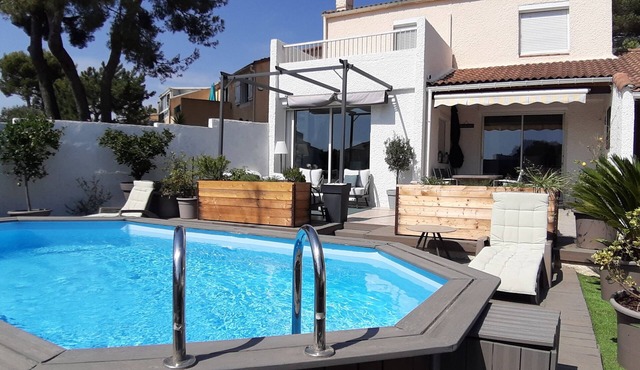 Detached house, private pool and SPA, quiet, near Cassis and La Ciotat