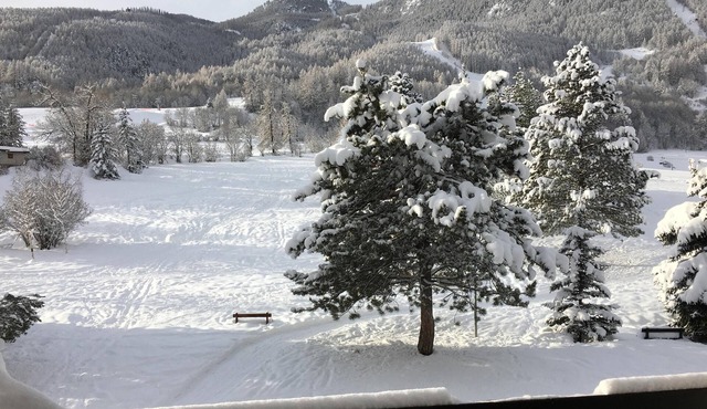 Directly on the slopes of SERRE CHEVALIER 1400, very comfortable studio