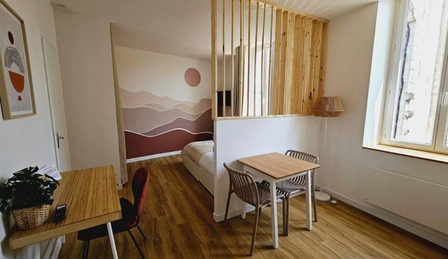 Elégant studio de 25m² lumineux et confortable