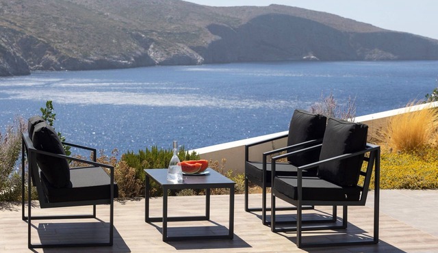 Endearing Crete Beachfront Villa | Villa Minoan Horizon | 5 Bedrooms |.