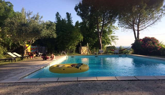 🌿 gîte in a former silkworm farm - Swimming pool - Country view - Mosaic workshop
