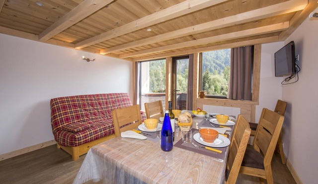 Grand Roc B112 260m from Slopes, View, Parking & WiFi, Argentière (Chamonix), France
