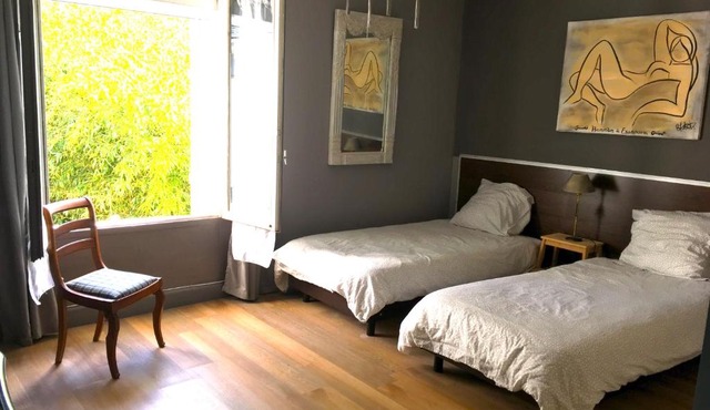 Grand T3 5p, fibre, parking , calme & proche Lyon