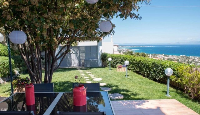 Harris elegant house superb sea view near airport