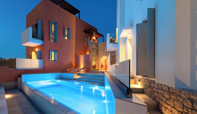 Island View - Elafi with Shared Pool