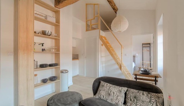 Joli T2 avec mezzanine, secteur gare, Lyon 3 - rue Baraban