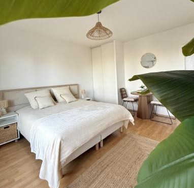 Jolie suite Bohème avec terrasse et vue sur le lac
