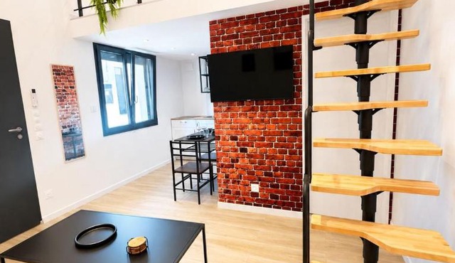 Le Jardin d'Eden City loft-Hôpitaux-Eurexpo-Parking-Groupama-Climatisé