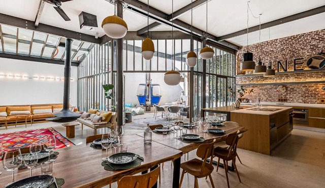 Le Télécabine Loft Premium - Lyon Villeurbanne - Terrasse & Parking Privé - 4 Chambres climatisées - 10 personnes