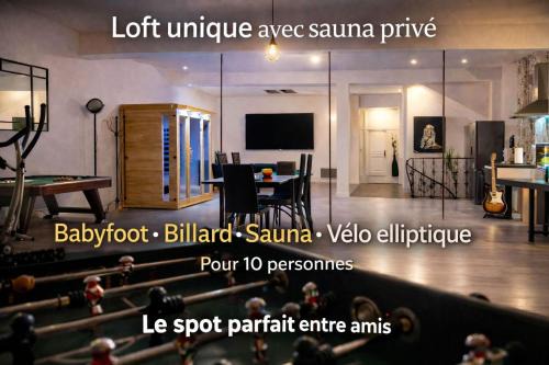 LOFT COSY - HYPERCENTRE - SAUNA - 200m2 - WIFI