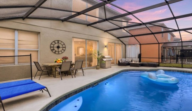 Magical 7BR Resort Pool Home Near Disney World