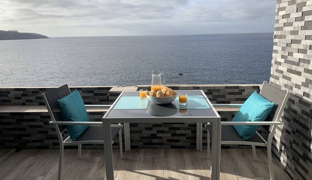 ! Magnificent view facing the sea ! High Standards