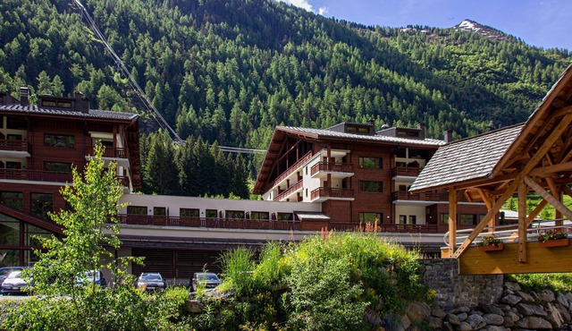 Modern apartment in the authentic Savoyard mountain village
