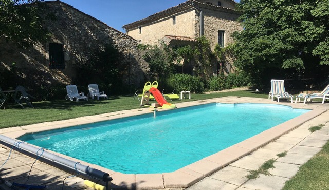 Peach room with Pool and Garden