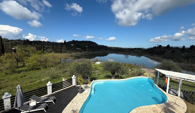 Private Villa and Pool with Lake Views and Sunset Terraces at The Grove