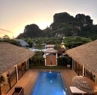 Rock reef aonang villa 2unit mountainview