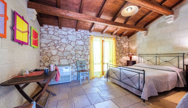 Room 'Masseria Copertini - Cervo' with Private Terrace, Wi-Fi and Air Conditioning