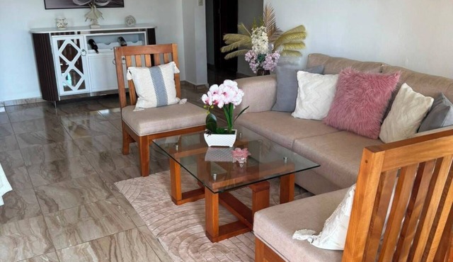 Serene 3-bedroom house with AC in San Francisco de Macorís