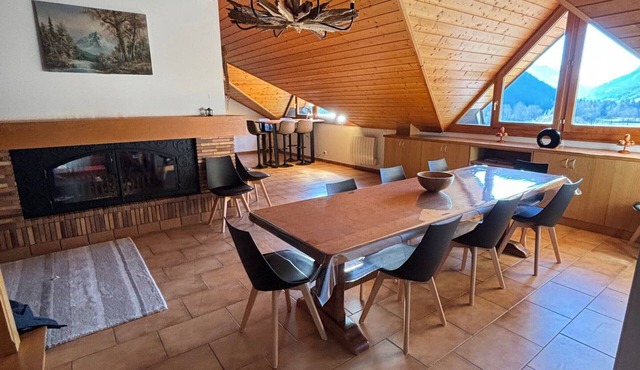Spacious duplex for 20 near slopes in La Chapelle-d'Abondance