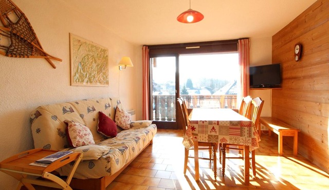 Spacious studio 4 pers with garage and dishwasher in Les Carroz