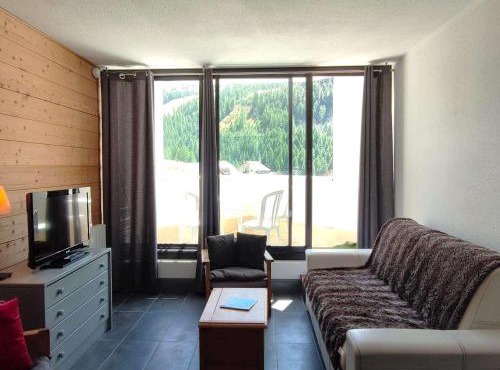 Studio 4 pers, balcon sud, au pied des pistes - FR-1-292-75