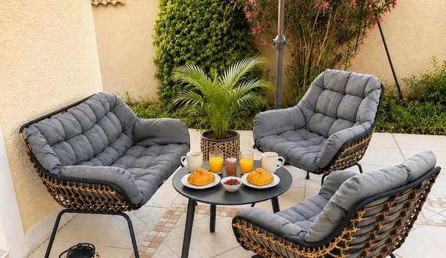 Studio climatisé SPA en option