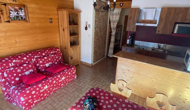 Studio confortable près des pistes avec parking, animaux acceptés - FR-1-692-57