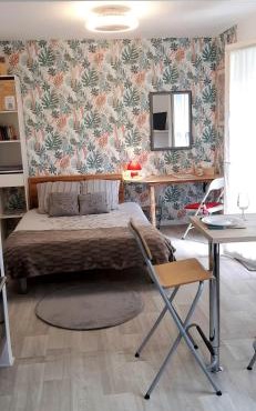 Studio cosy déco tropicale - 10 min gare & centre à pied
