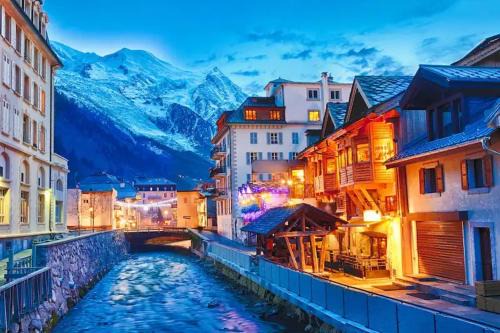 Studio Green Apple in Chamonix Centre, Parking, Ski Access