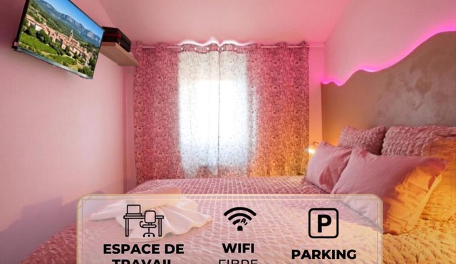 Studio La Vague - Idéal Couple en Escapade Provence Hors Foules - Marché Samedi à Pied - Bois de la Lare 6km - CENTRE VILLE Auriol - Marseille 27km - Aubagne 11km - WIFI HD - Climatisation