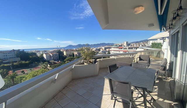 Superb 3 room apartment 10 minutes from the Croisette Montfleury district