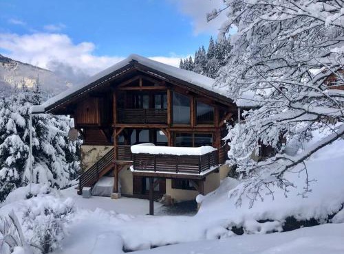 Superbe CHALET (14 personnes) & SAUNA au pied du Mont Blanc