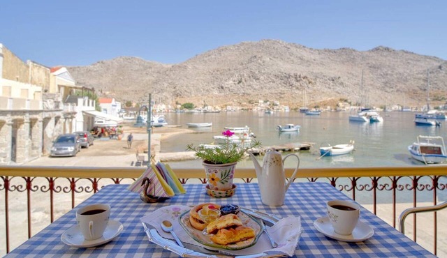 Symi Waterfront Villa | Villa Marilena Cove | 2 Bedrooms | Breathtaking Sea.