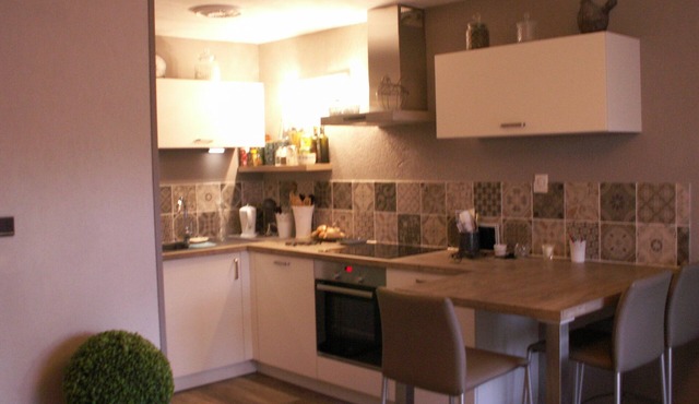T2 cute with terrace and garden, 1 min from the port of Brusc, 4 min from the beaches.