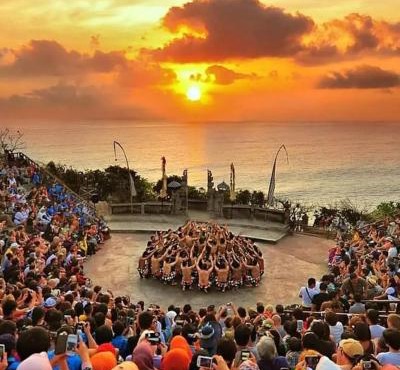 Tiket Kecak&Fire dance uluwatu session 1