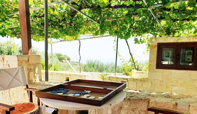 Traditional house SPECTACULAR VIEW near Heraklion