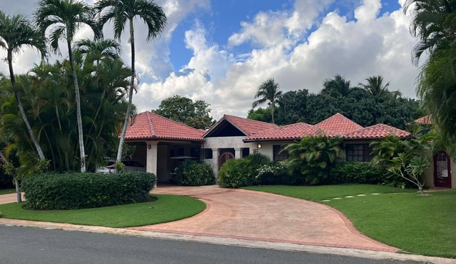 Tropical Villa near the beach inside the iconic resort of Casa De Campo.