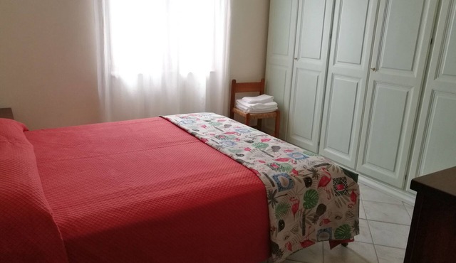 Two rooms apartment with garden