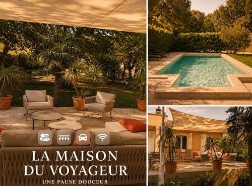 Villa Cocon du Gardon - Piscine privée - Climatisation -8 couchages