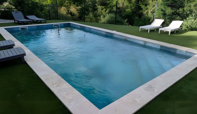 Villa 'Des Rives Et Chevaux 07' with Private Pool, Wi-Fi and Air Conditioning